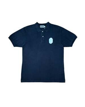 A Bathing Ape Large Ape Head Relaxed Fit Polo Shirt